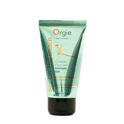 Лубрикант зі смаком коктейлю Секс на Пляжі, на водній основі &ndash; Orgie Lube Tube Sex On The Beach (50 мл) SX1518 фото