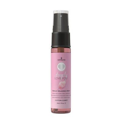 Спрей для глибокого мінету зі смаком Солодкої вати - Sensuva Deeply Love You Cotton Candy (29 мл) SO9818 фото