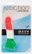 Кольоровий фалоімітатор ADDICTION - LEONARDO - 7 "- 3 COLOURS, 17,8 см, силікон, вібропуля в подарун SO4529 фото 6