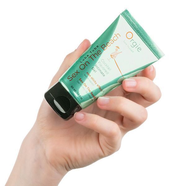 Лубрикант зі смаком коктейлю Секс на Пляжі, на водній основі &ndash; Orgie Lube Tube Sex On The Beach (50 мл) SX1518 фото
