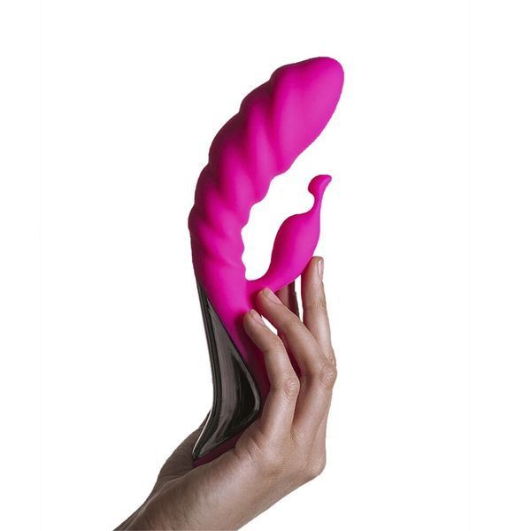 Вібратор з масажними рухами стовбура - Adrien Lastic Trigger AD11031 фото