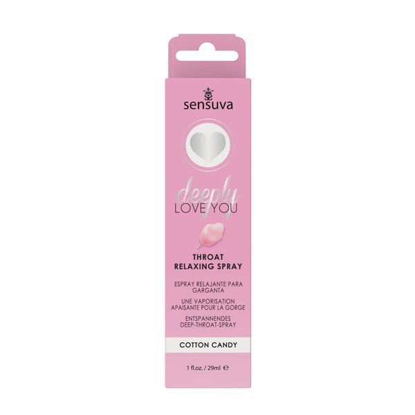 Спрей для глибокого мінету зі смаком Солодкої вати - Sensuva Deeply Love You Cotton Candy (29 мл) SO9818 фото