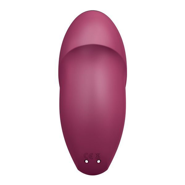 Вібратор з функцією пустукування Satisfyer Tap & Climax 1 Red SX0566 фото