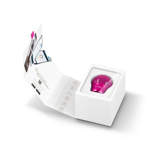 Масажер для обличчя і тіла GESKE Cool&Warm Face and Body Massager 7в1 magenta HB0300 фото