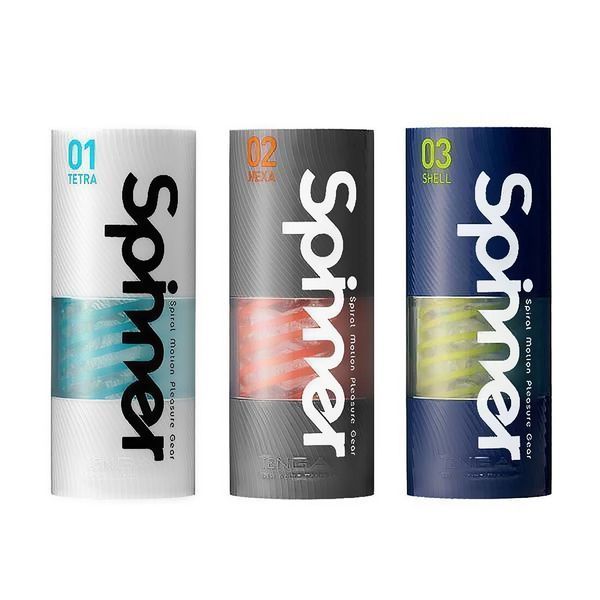 Мастурбатор Tenga Spinner 02 Hexa з пружною стимулювальною спіраллю всередині, стандартна спіраль SO2747 фото