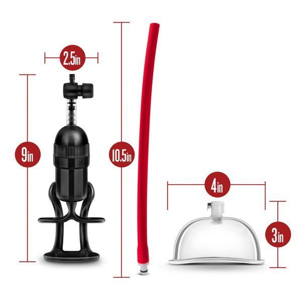 Вакуумна помпа для вульви Temptasia by Blush Intense Pussy Pump System SO8838 фото