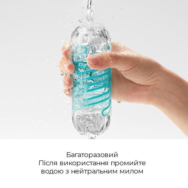 Мастурбатор Tenga Spinner 02 Hexa з пружною стимулювальною спіраллю всередині, стандартна спіраль SO2747 фото