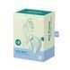 Вакуумний кліторальний стимулятор із вібрацією Satisfyer Pearl Diver Mint SO6077 фото 3