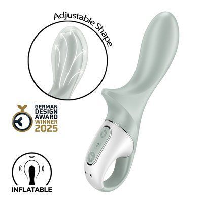 Анальний надувний вібратор Satisfyer Air Pump Booty 3, гнучкий стовбур SX2175 фото