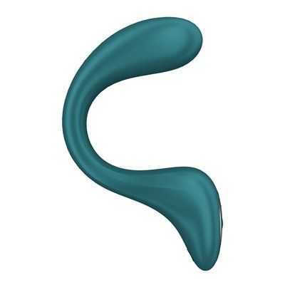 Вагінально-кліторальний вібратор Satisfyer G for Goddess 2 Bottle Green, 2 мотори SX3261 фото