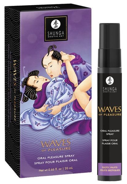 Спрей для посилення слиновиділення зі смаком екзотичних фруктів - Shunga Waves of Pleasure Exotic Fruits SX3262 фото