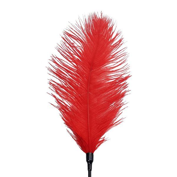 Щікоталка зі страусячим пером Art of Sex &mdash; Feather Tickler, колір Червоний SO6999 фото