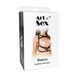 Портупея жіноча шкіряна Art of Sex - Leather Sheron L-2XL, чорна SO9749 фото 5