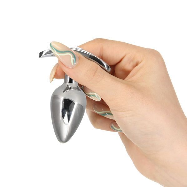 Анальна пробка із кристалом Swarovski, діаметр 2,5 см - Pillow Talk Anal Plug SO7753 фото