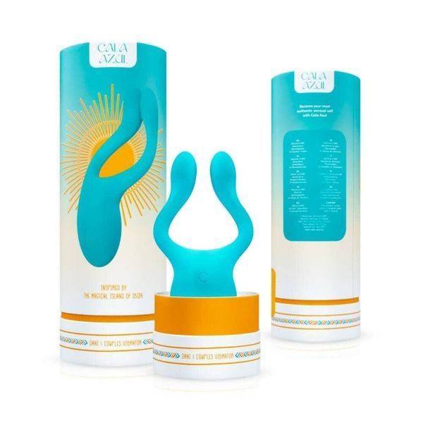 Вібратор для пар Cala Azul Dani I Couples Vibrator (діаметр відростків 2 см) SO8889 фото