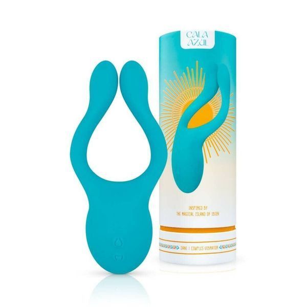 Вібратор для пар Cala Azul Dani I Couples Vibrator (діаметр відростків 2 см) SO8889 фото