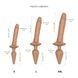 Анальна пробка з дилдо 2в1, розмір S, діаметр 3,3/2,9 см - Strap-On-Me SWITCH PLUG-IN REALISTIC DILDO No. 2 SO6827 фото 5