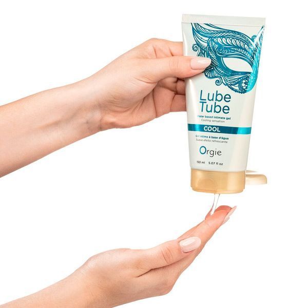 Лубрикант на водній основі, з охолоджувальним ефектом, без запаху - Orgie Lube Tube Cool (150 мл) SX1521 фото