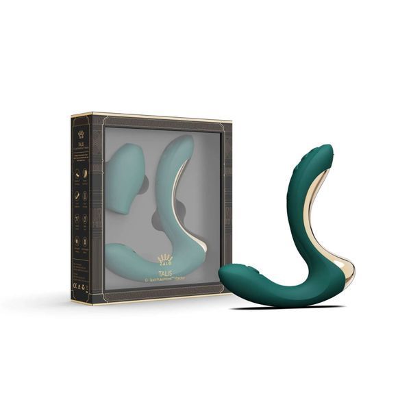 Вібратор Zalo &ndash; Talis G-Spot PulseWave Vibrator Turquoise Green SX0711 фото