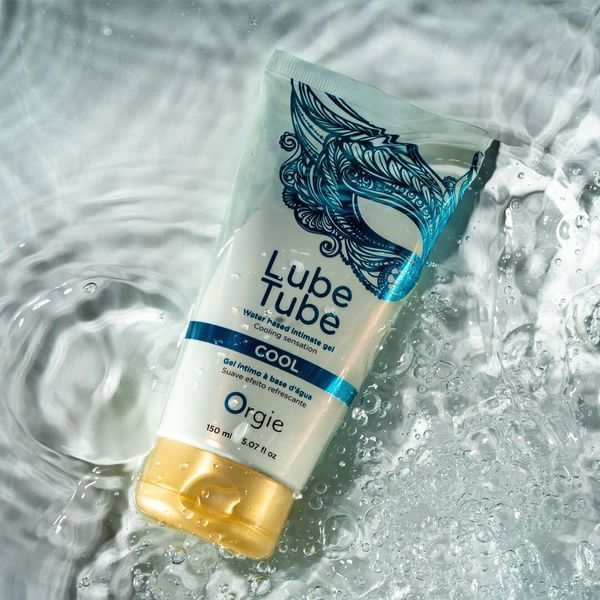 Лубрикант на водній основі, з охолоджувальним ефектом, без запаху - Orgie Lube Tube Cool (150 мл) SX1521 фото