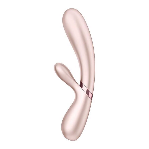 Смарт вібратор-кролик із підігрівом Satisfyer Hot Lover Nude SO5543 фото