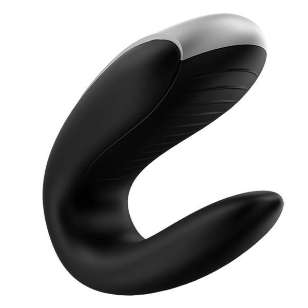 Смартвібратор для пар з пультом ДК - Satisfyer Double Fun (Black) SO5058 фото