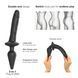Анальна пробка з дилдо 2в1, розмір L, діаметр 4,5/3,4 см - Strap-On-Me SWITCH PLUG-IN REALISTIC DILDO No. 2 SO6828 фото 4