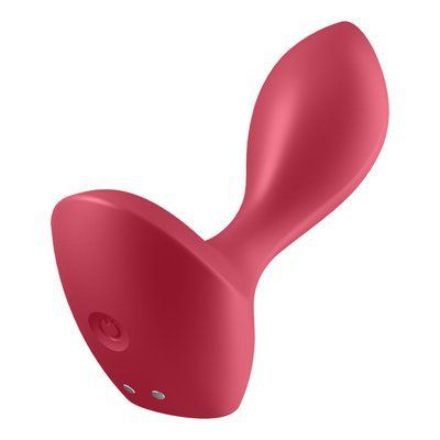 Анальна вібропробка рожева - Satisfyer Backdoor Lover Red SO5439 фото