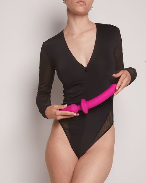 Анальна пробка з дилдо 2в1, розмір L, діаметр 4,5/3,4 см - Strap-On-Me SWITCH PLUG-IN DILDO No. 1 SO6829 фото