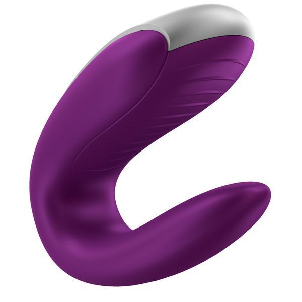 Смарт-вібратор для пар з пультом ДК - Satisfyer Double Fun (Violet)  SO5059 фото
