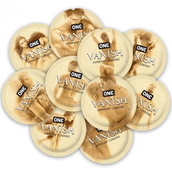 Презерватив ONE Vanish Hyperthin 1 шт, ультратонкі SX0778 фото