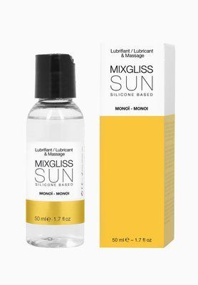 Лубрикант на силіконовій основі з ароматом масла Маной (50 мл) MixGliss SUN MONOI SO1351 фото