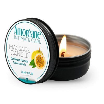 Масажна свічка Карибська пристрасть (30 мл) Amoreane Caribbean Passion SO6027 фото