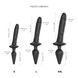 Анальна пробка з дилдо 2в1, розмір XXL, діаметр 5,2/3,9 см - Strap-On-Me SWITCH PLUG-IN REALISTIC DILDO No. 2 SO6830 фото 5
