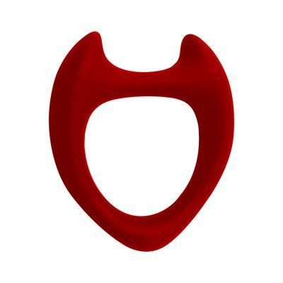 Ерекційне кільце, розмір L - Wooomy Toro L Red SO9693 фото