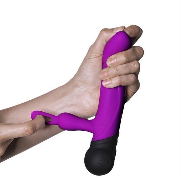 Вібратор з обертанням стовбура з петелькою для пальчика - Adrien Lastic Mini Bonnie AD10861 фото
