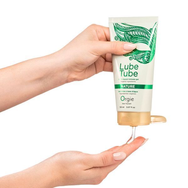 Лубрикант на водній основі, натуральний склад, зволожує, заспокоює - Orgie Lube Tube Nature (150 мл) SX1524 фото