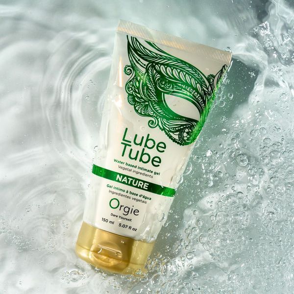 Лубрикант на водній основі, натуральний склад, зволожує, заспокоює - Orgie Lube Tube Nature (150 мл) SX1524 фото