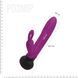 Вібратор з обертанням стовбура з петелькою для пальчика - Adrien Lastic Mini Bonnie AD10861 фото 2