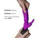 Вібратор з обертанням стовбура з петелькою для пальчика - Adrien Lastic Mini Bonnie AD10861 фото 3