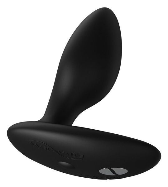 Анальна смарт-вібропробка з пультом ДК - We-Vibe Ditto+ Satin Black SX2147 фото