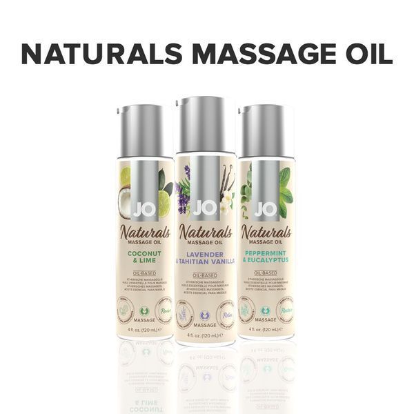Масажна олія Лаванда та Ваніль з натуральними ефірними оліями System JO &ndash; Naturals Massage Oil SO6165 фото