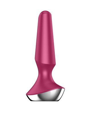 Анальна смарт-вібропробка рожева - Satisfyer Plug-ilicious 2 Berry SO5443 фото