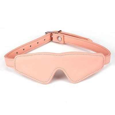 Маска на очі Liebe Seele Dark Candy Pink Blindfold, щільне прилягання, регульована SX1657 фото