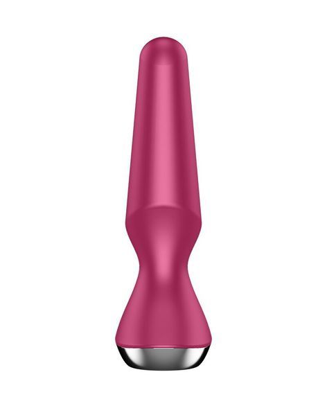 Анальна смарт-вібропробка рожева - Satisfyer Plug-ilicious 2 Berry SO5443 фото
