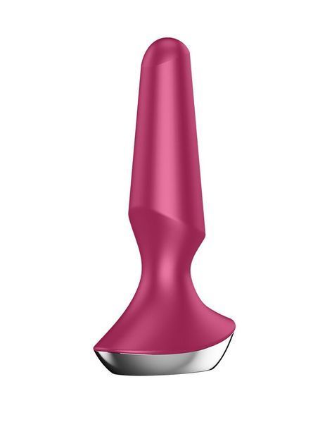 Анальна смарт-вібропробка рожева - Satisfyer Plug-ilicious 2 Berry SO5443 фото