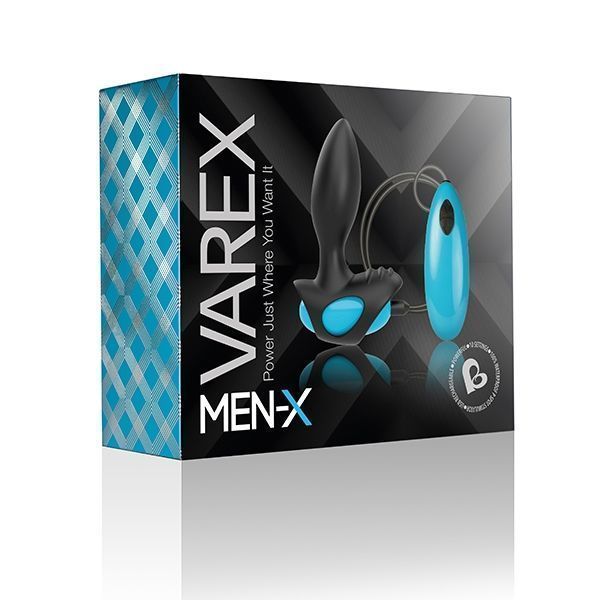 Анальна вібропробка з пультом - Rocks Off Men-X Varex SO3004 фото