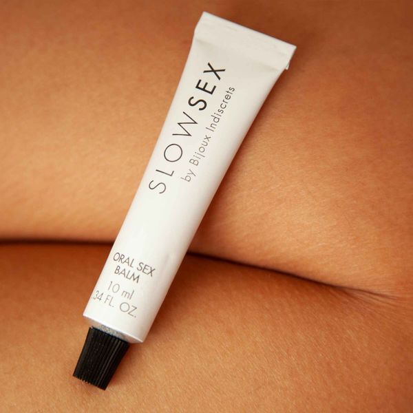 Стимулювальний бальзам для мінету з м'ятним ефектом - Bijoux Indiscrets Slow Sex Oral sex balm SO5902 фото