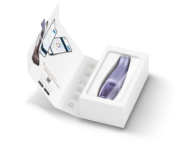 Очищуючий засіб для обличчя GESKE Aqua-Stream Face Cleanser 8в1 purple HB0402 фото