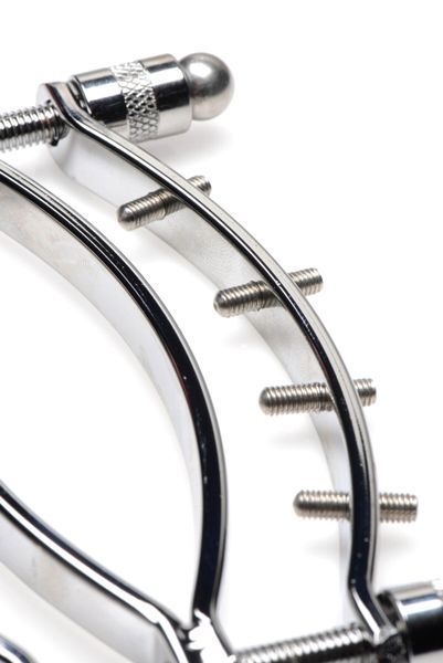 Затискач для вагіни Master Series: Spread 'Em Poker Vagina Clamp with Adjustable Pressure Screws, ши SO8798 фото
